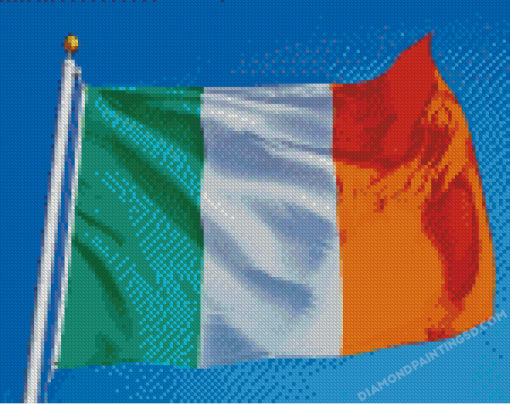 Flag Ireland Diamond Paintings