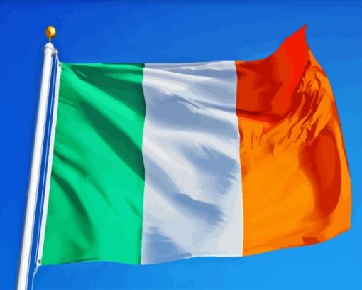 Flag Ireland Diamond Paintings