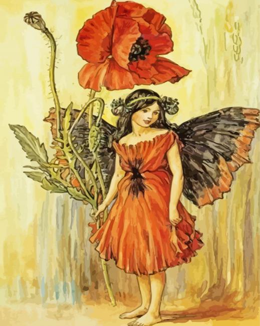 Flower Fairy Diamond Paintings