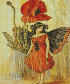 Flower Fairy Diamond Paintings