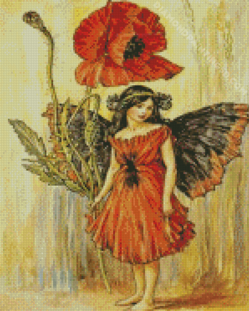 Flower Fairy Diamond Paintings