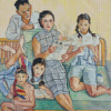 Georgette Chen Family Portrait Diamond Paintings