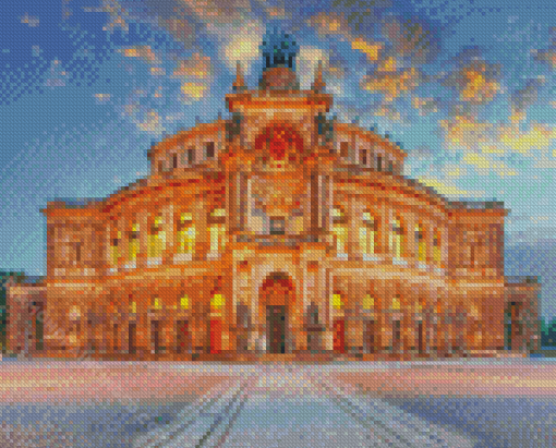 Germany Semperoper Dresden Opera Diamond Paintings