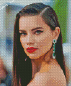 Gorgeous Adriana Lima Diamond Paintings