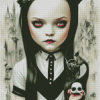 Gothic Weird Girl Diamond Paintings