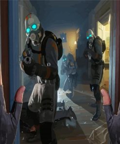 Half Life Game Diamond Paintings