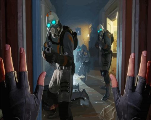 Half Life Game Diamond Paintings