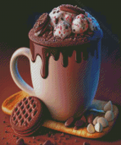 Hot Chocolate Milk Diamond Paintings