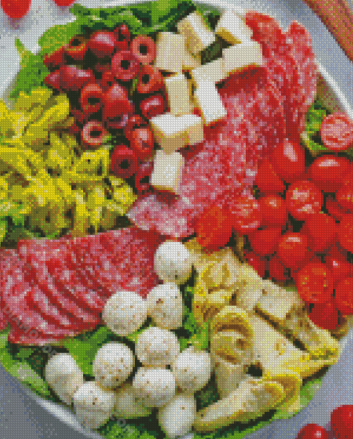 Italian Antipasto Diamond Paintings