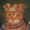 King Meow Diamond Paintings