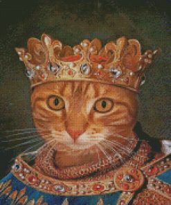 King Meow Diamond Paintings