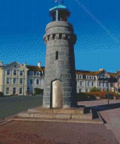 Lighthouse In Teignmouth Diamond Paintings