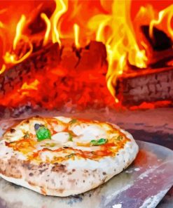 Neapolitan Wood Fired Pizza Diamond Paintings