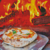 Neapolitan Wood Fired Pizza Diamond Paintings