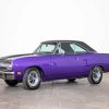 Purple Plum Crazy Plymouth Roadrunner Diamond Paintings