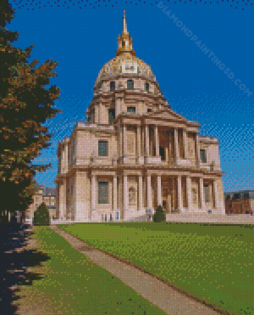 St Louis Des Invalides Cathedral Paris Diamond Paintings