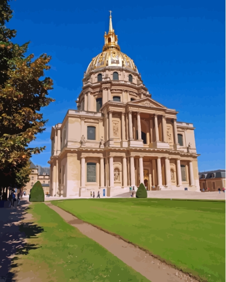 St Louis Des Invalides Cathedral Paris Diamond Paintings