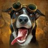 Steampunk Dog Diamond Paintings