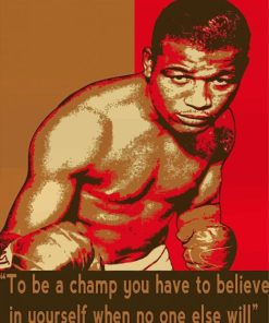 Sugar Ray Robinson Poster Diamond Paintings