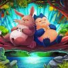 Totoro And Snorlax Diamond Paintings