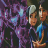 Trollhunters Rise Of The Titans Characters Diamond Paintings