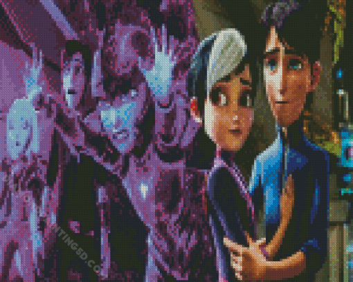 Trollhunters Rise Of The Titans Characters Diamond Paintings