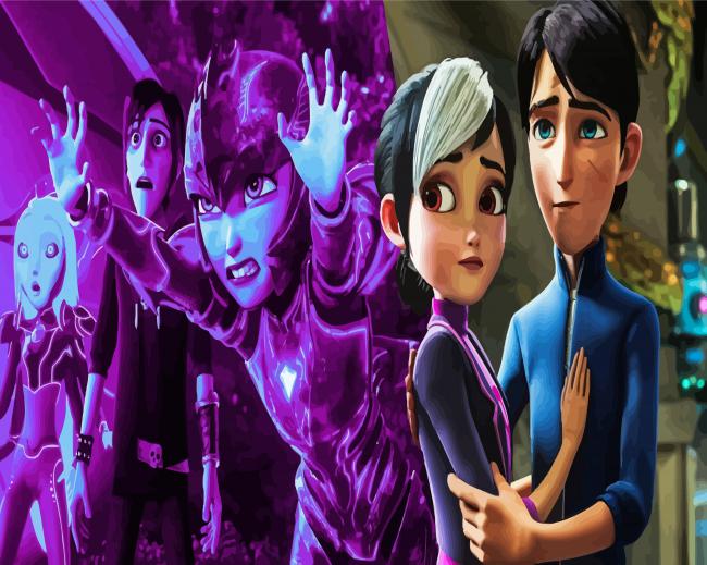 Trollhunters Rise Of The Titans Characters Diamond Paintings