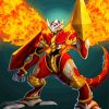 Burninggreymon 5D Diamond Painting