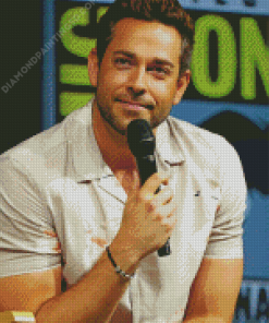 Zachary Levi diamond painting