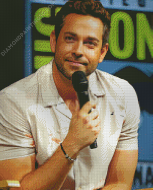 Zachary Levi diamond painting