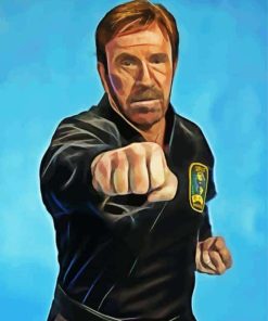 Chuck Norris Diamond Painting