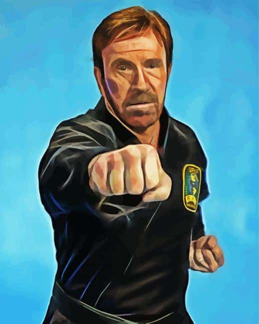 Chuck Norris Diamond Painting