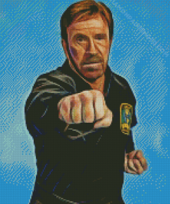 Chuck Norris Diamond Painting