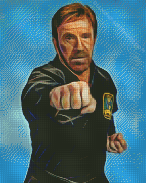 Chuck Norris Diamond Painting