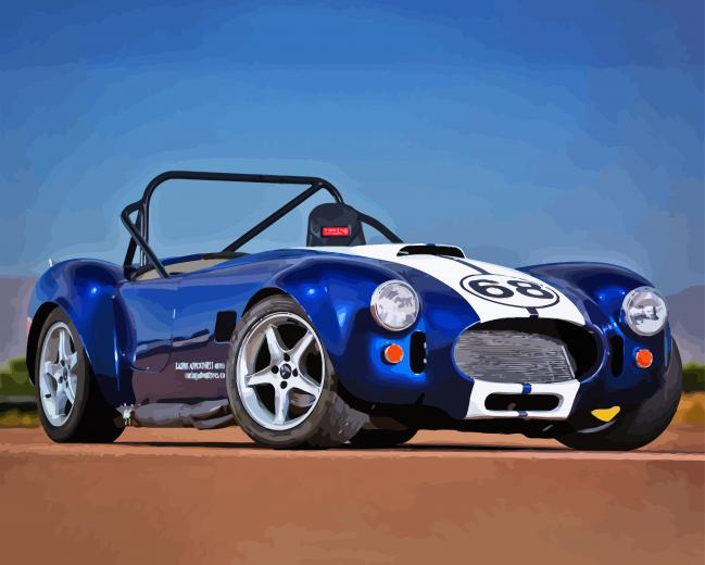 Cobra Race Car Diamond Painting