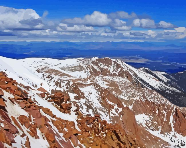 Colorado Mountains Diamond Painting