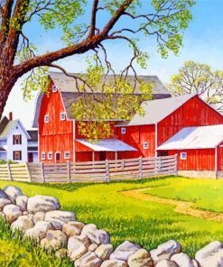 Country Spring Diamond Painting