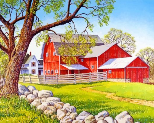 Country Spring Diamond Painting