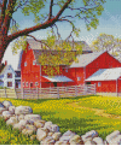 Country Spring Diamond Painting