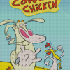 Cow And Chicken Poster Diamond Painting