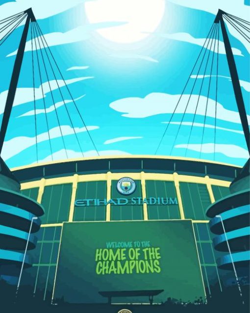 Etihad Stadium Diamond Painting