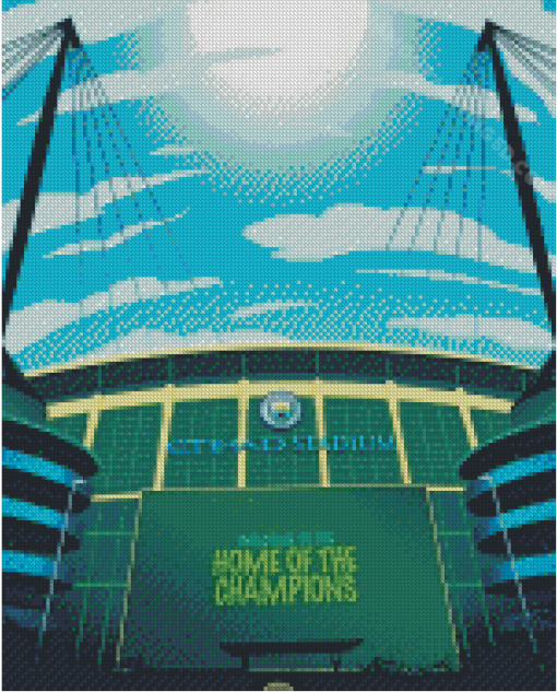 Etihad Stadium Diamond Painting