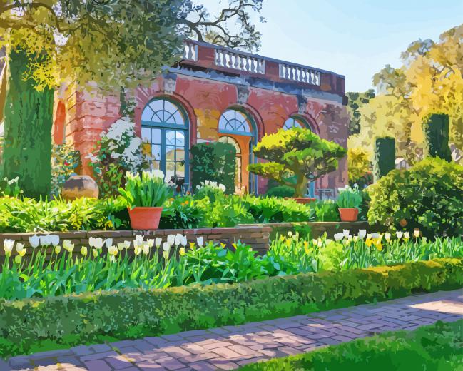 Filoli Gardens Diamond Painting