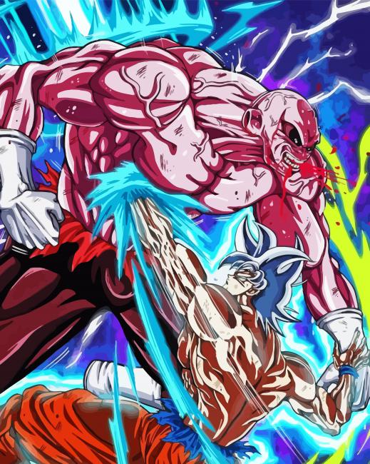 Goku Vs Jiren Diamond Painting