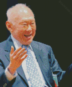 Lee Kuan Yew Diamond Painting