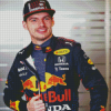 Max Verstappen Portrait Diamond Painting