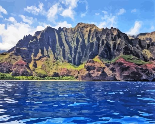 Na Pali Coast State Park Diamond Painting