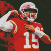 Cool Patrick Mahomes 5D Diamond Painting