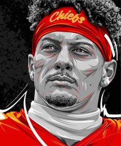 Patrick Mahomes 5D Diamond Painting