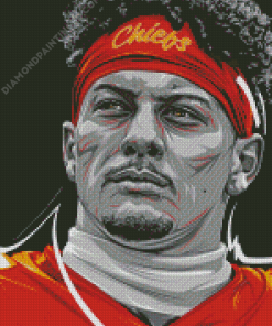 Patrick Mahomes 5D Diamond Painting